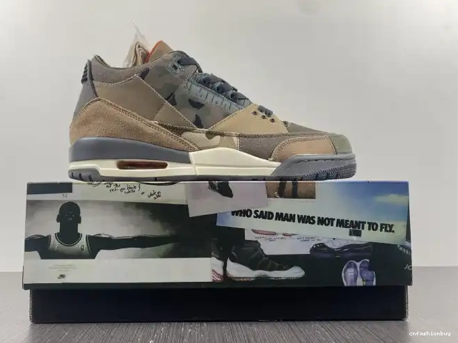 Air Retro 3 Patchwork Jordan DO1830-200 Camo 0611